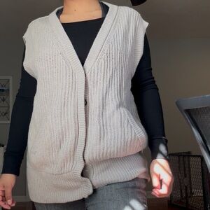 We The Free We The Free Corey Vest Taupe Size Medium